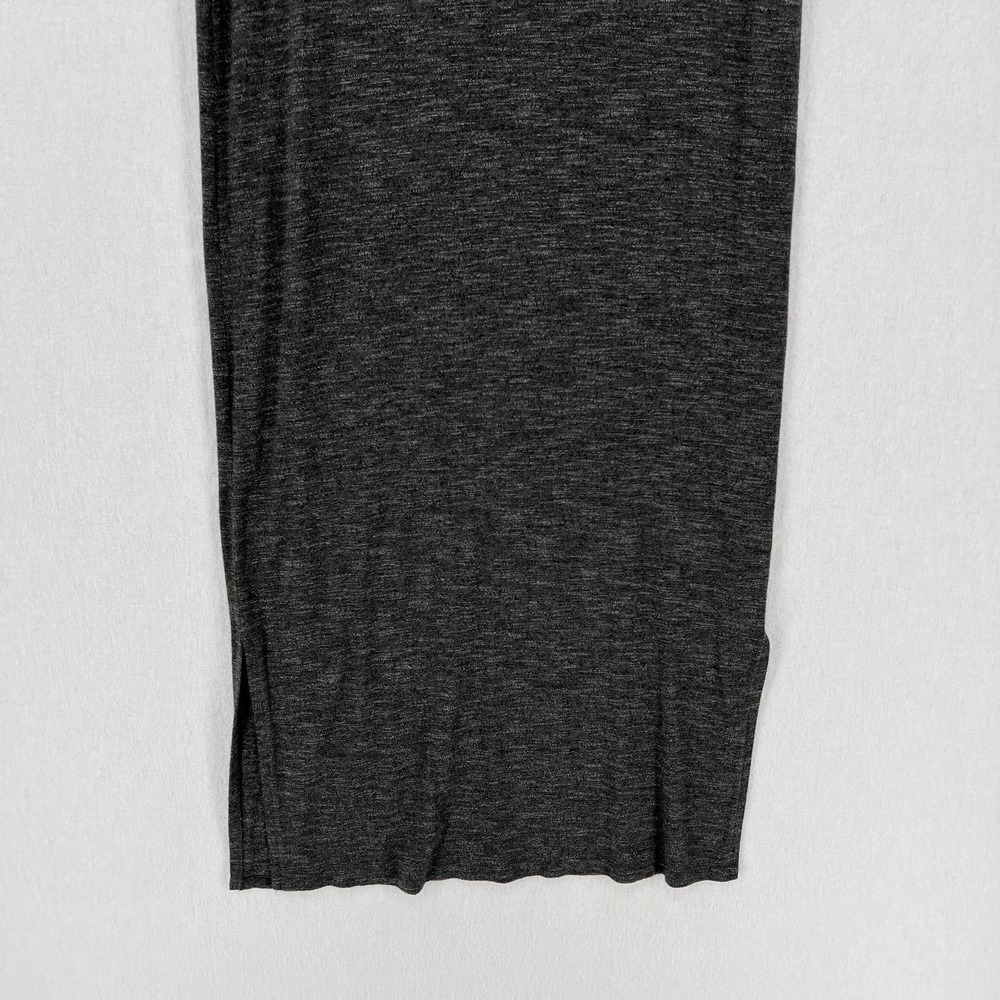 ANTHROPOLOGIE DOLAN Sarana Dress Womens Small Gray Black White Collared Belt - Picture 6 of 14